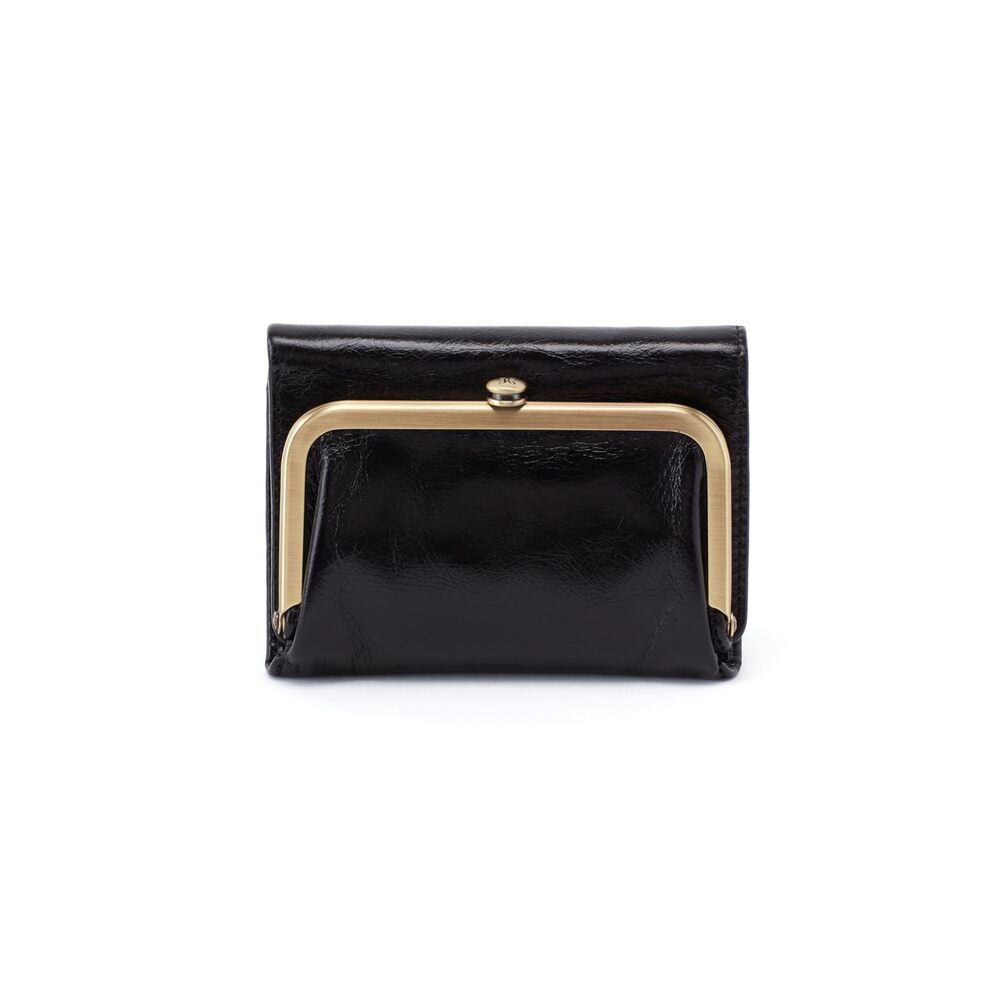 7606 Robin Leather Wallet Trifold with Hidden Magnetic Closure ID Window